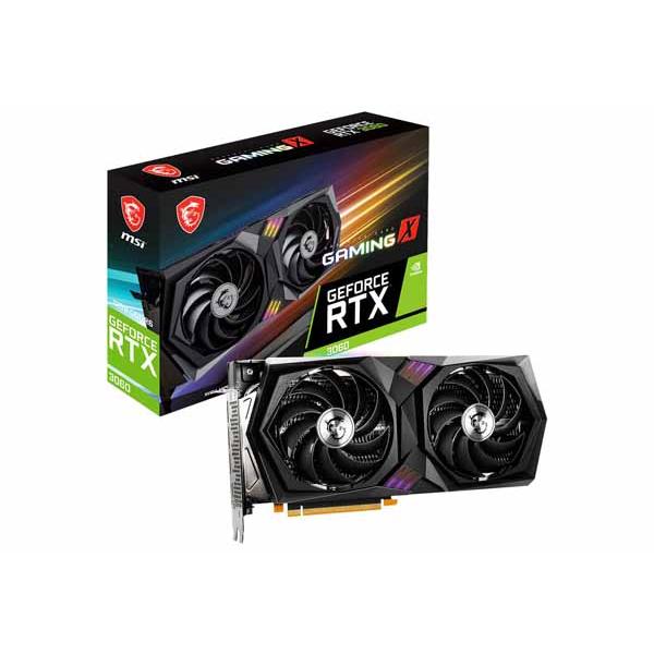 MSI GeForce RTX 3060 GAMING X 12G 「TWIN FROZR 8」採用