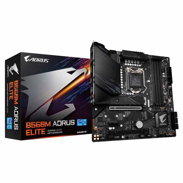 GIGABYTE B560M AORUS ELITE (rev. 1.0) Direct12+1電源フェーズ  B560チップセット搭載Micro-ATXマザーボード