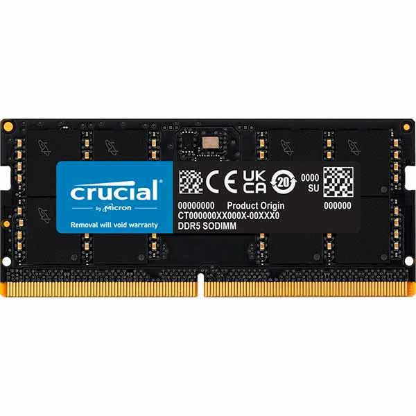 Micron(Crucial) 48GB DDR5-5600 (PC5-44800) CL46 SODIMM (16Gbit