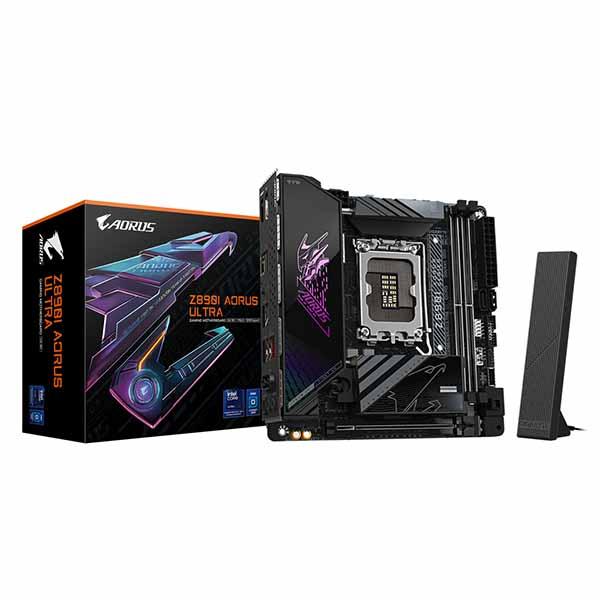 GIGABYTE Z890I AORUS ULTRA Intel Core Ultra プロセッサー対応 Mini