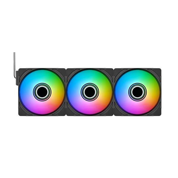 Thermaltake CT120 EX INFINITY ARGB Sync 3Pack 120mmARGB対応ケースファン×3 ブラック ｜CL-F241-PL12SW-A