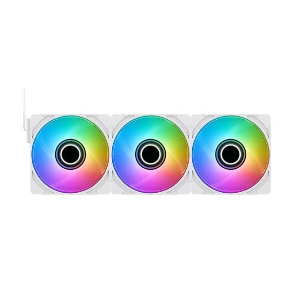 Thermaltake CT140 EX INFINITY ARGB Sync White 3Pack 140mmARGB対応ケースファン×3 ホワイト｜CL-F244-PL14SW-A