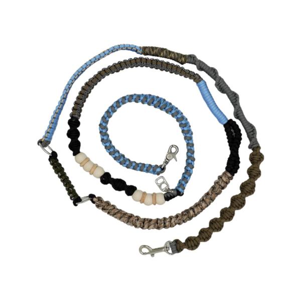 RIOCA×PEGION SHOULDER LEASH NO,4 - BLUE×GREY