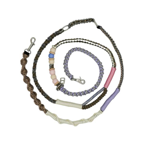 RIOCA×PEGION SHOULDER LEASH NO,5 - PURPLE×GREY