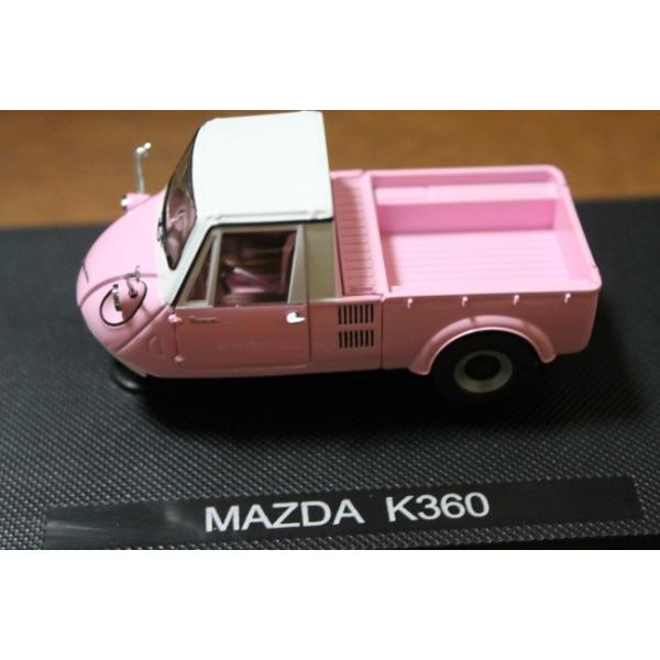EBBRO 1/43 マツダ K360 1962 ピンク/ホワイト 44412
