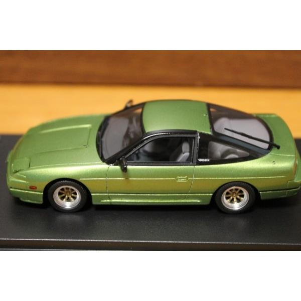 HI−Story 1/43 日産 180SX TYPE X 1994 ライムグリーン HS079 SP2