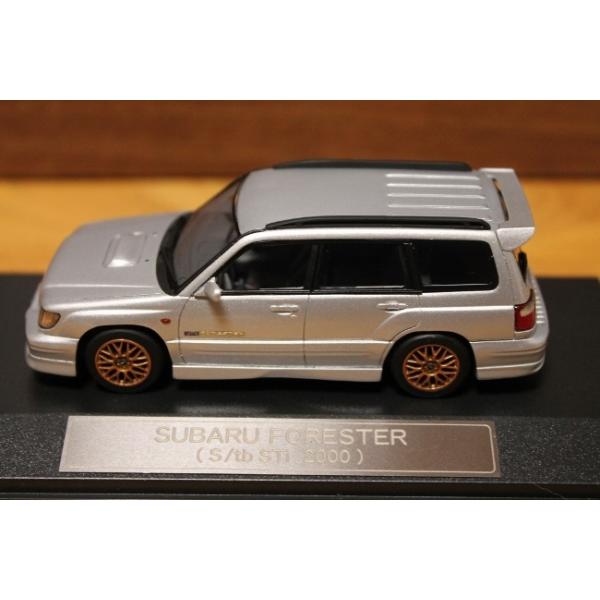 HI−Story 1/43 スバル フォレスターｓ/ｔｂ-STI アークティックシルバー HS072SP2