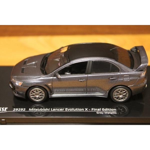 ビテス 1/43 三菱 ランサー エボリューションX ファイナルエディション グレー NO.29292