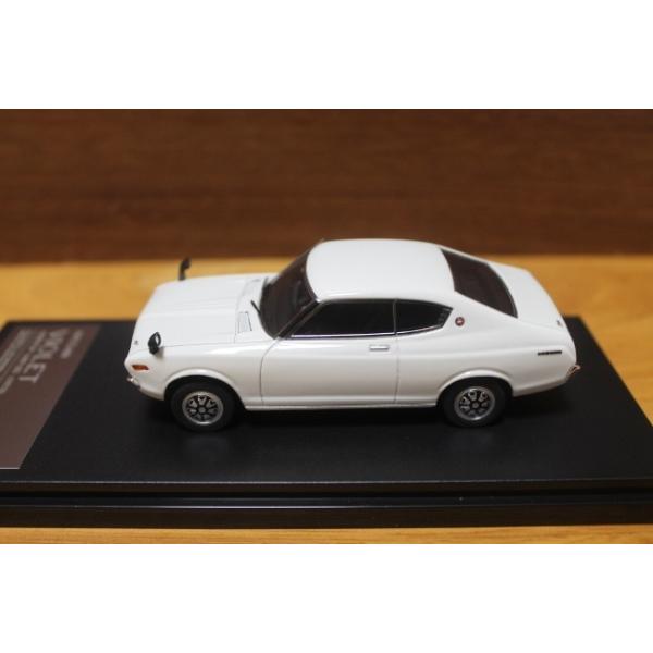 HI−Story 1/43 日産 バイオレット ハードトップ 1600 SSS 1973 ホワイト HS152WH
