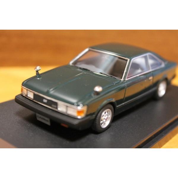 HI-STORY1/43 トヨタ カリーナ ハードトップ 2000GT 1980 グリーン HS159GR