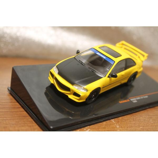 イクソ1/43　ホンダ　シビック　EJ1　クーペ　1995　イエロー　CLC528N
