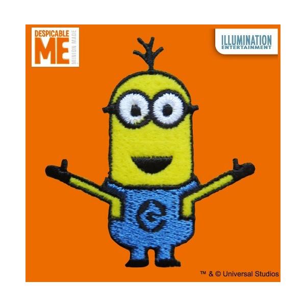 Min03 ミニオン ケビン シールワッペン Konsplosion Com