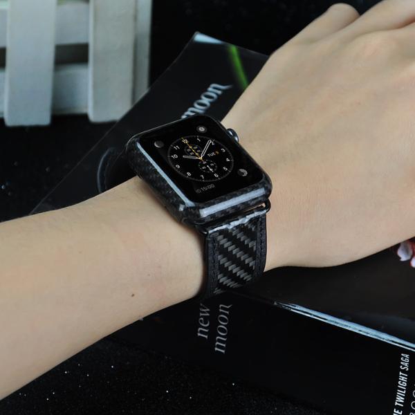 Apple Watch Series 3 / 2 【 100% リアルカーボン ケース 】 超軽量 Apple Watch Series 3 / 2 【 100% リアルカーボン ケース 】 超軽量