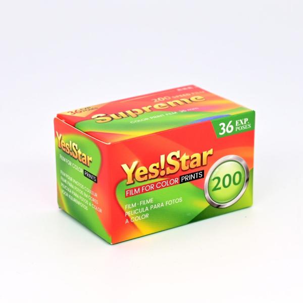 カラーネガフィルム　YES!STAR200　36枚撮り　1本