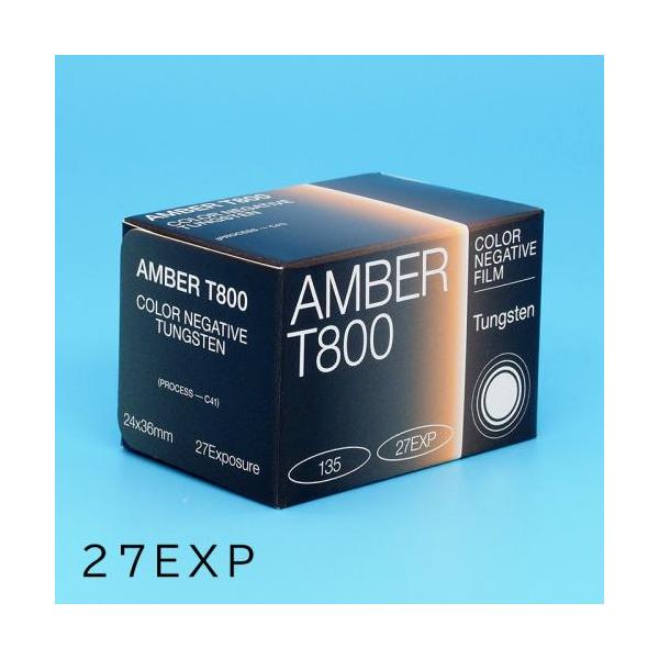カラーネガフィルム　AMBER・アンバー　800　27枚撮り　1本