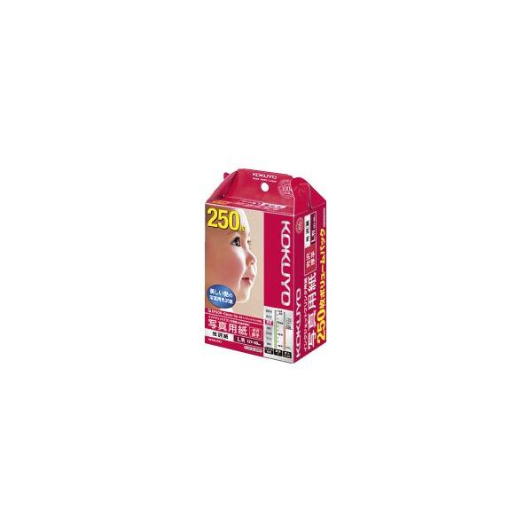 コクヨ 写真用紙　光沢紙　厚手　Ｌ判　１冊　光沢紙　１冊（２５０枚入）　ＫＪ−Ｇ１３Ｌ−２５０Ｎ　インクジェット用紙（光沢紙）