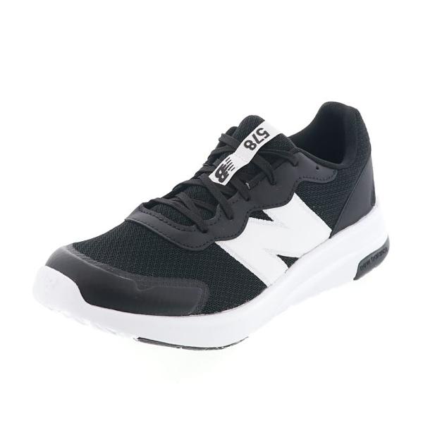 NB GK578 V1 ニューバランス ジュニアシューズ ランニングシューズ キッズスニーカー 子供靴 運動靴 W幅 ひも靴 GK578BK ブラック 新作