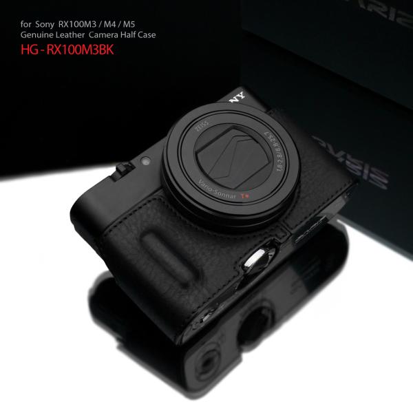 GARIZ SONY DSC-RX100 M5/M4/M3用 本革カメラケース HG-RX100BK GARIZ SONY DSC-RX100 M5/M4/M3用 本革カメラケース HG-RX100BK