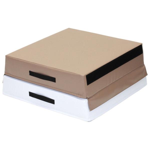 商品発送元：地球問屋スポーツ・アウトドア・旅行製品仕様商品名跳び箱 ソフト 飛び箱 とび箱 ジョイント式 とびばこ 子供 幼児 保育園 幼稚園 小学生 運動 自宅 子ども クリスマス 室内 家庭用 (7+8段目のみ/単品/モカホワイト)サイ...