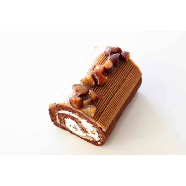 商品発送元：TARTE DES DEMOISELLES TATIN賞味期限／発送日含む30日前後　※消費期限／解凍後冷蔵保存2日以内家電・AV機器・カメラトッピングだけでなく生クリームにもカットした栗を入れてココアスポンジでふんわり巻きまし...