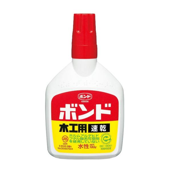 商品発送元：takedaオンラインショップその他乾燥時間が「ボンド木工用」の約半分！乾燥後はほぼ透明になり、切削も可能。木材のほかに紙や布などの接着も出来ます。ホルムアルデヒド、フタル酸系可塑剤は使用していません。メーカー：コニシ ／ 型番...