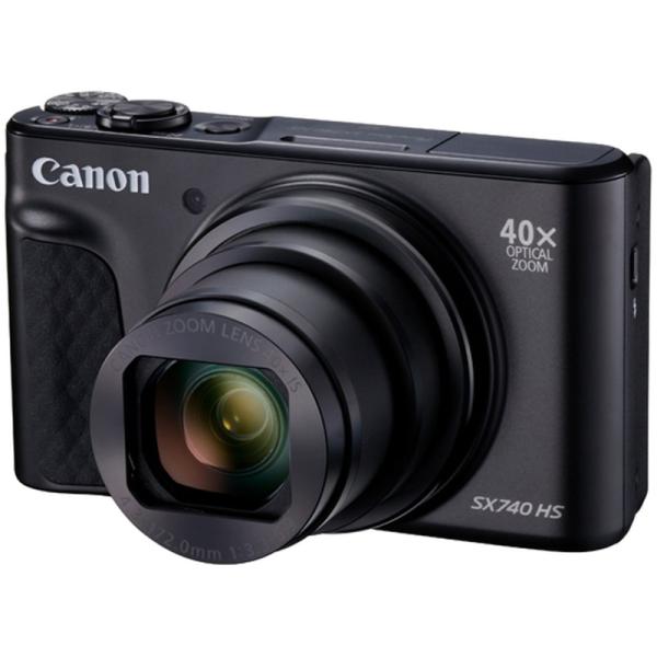 他サイト： 『PSSX740HS（BK）』CANON キヤノン PowerShot SX740 HS コンパクト デジタルカメラ ブラックの商品画像