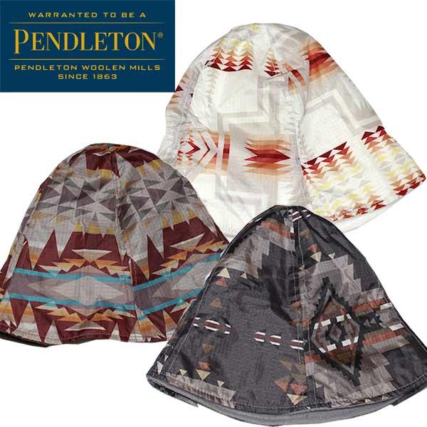 PENDLETON リバーシブル サウナ ハット 収納ポーチ付き ¥4,950 PENDLETON × YURIE / ペンドルトン ユリエ 】 REVERSIBLE SAUNA