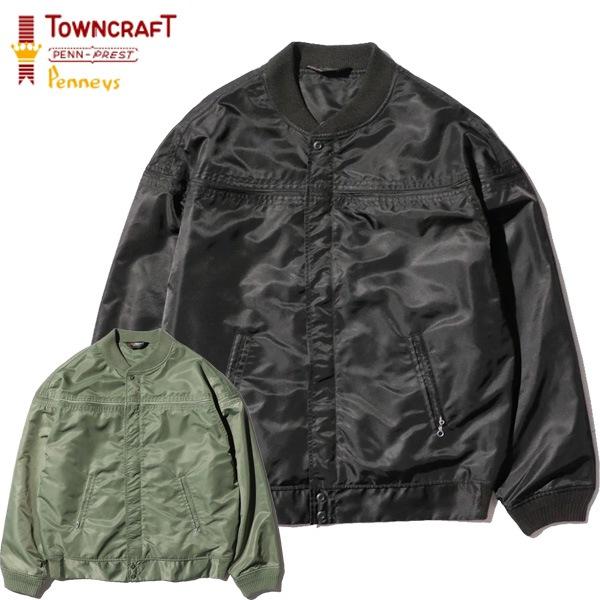 TOWNCRAFT（タウンクラフト）】60S DERBY STYLED JACKET MA-1 FABRIC