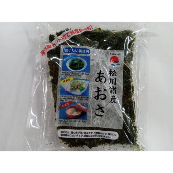商品発送元：塩釜仲卸市場　東商店フード・菓子松川浦産青のりが再販売致しました。 味噌汁に入れると豊潤な磯の香り、旨味、コリコリとした食感と、五感で楽しめる商品です。 他にも酢の物、天ぷらなどにおすすめ。 必要な分だけ摘んでお使いください。 ...