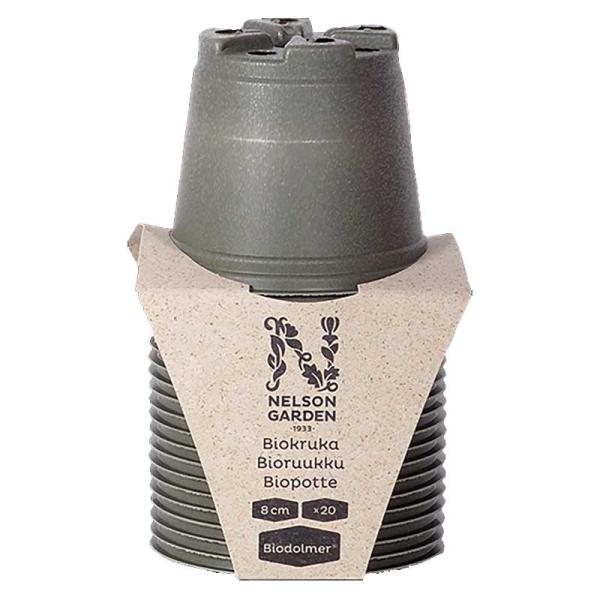 商品発送元：Wexthuset Japan Online StoreBio Based Roundフラワー・ガーデニングスウェーデンで発明された、環境にやさしい生分解性ポット。プラスチックのように見えますが、炭酸カルシウム、サトウキビ、菜種...