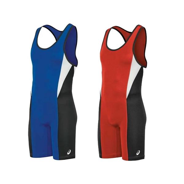 アシックス・レジット シングレット (ASICS LEGIT) [赤青セット