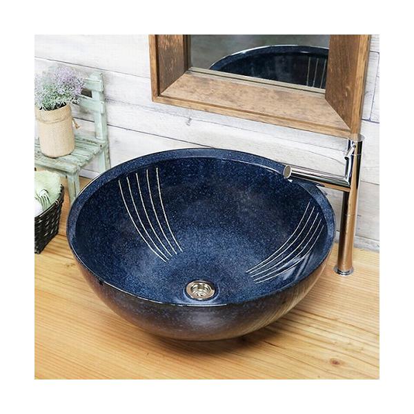 ナマコ色ボール型手洗い鉢【大型サイズ】信楽焼のポイント解説