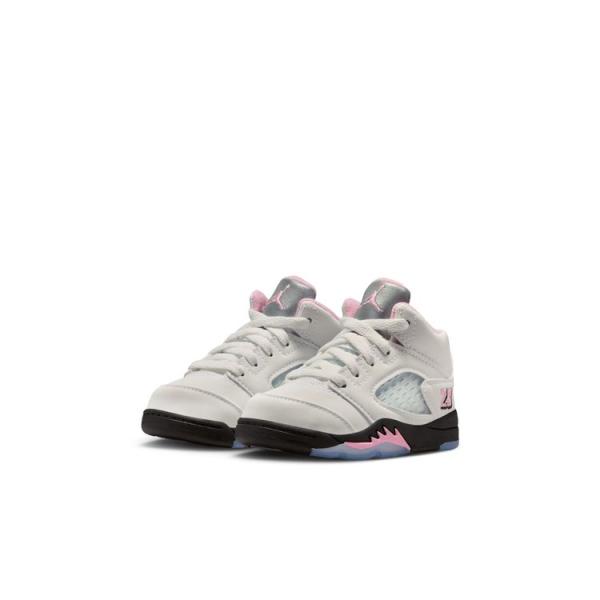 JORDAN BRAND HO25 10/11 JORDAN 5 RETRO OG TD Medium Soft Pink ホワイト/ミディアムソフトピンク-ブラック HQ7981-102