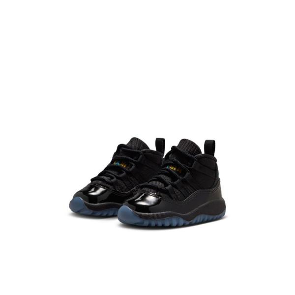 JORDAN BRAND HO25 12/13 JORDAN 11 RETRO TD ブラック/ガンマブルー-ブラック-バーシティメイズ 378040-047
