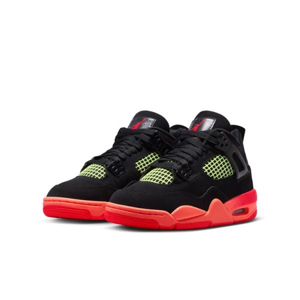 JORDAN BRAND SU26 5/26 AIR JORDAN 4 RETRO GS ブラック/インフラレッド23-ブライトマンゴー II1271-001