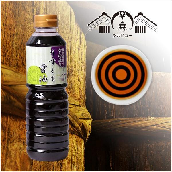 【ツルヒョー】うすくち醤油　500ml