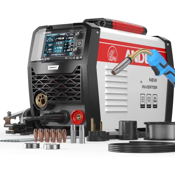 ANDELI 半自動溶接機 アルミ溶接可能 100V/200V 200AMP MIG Lift TIG
