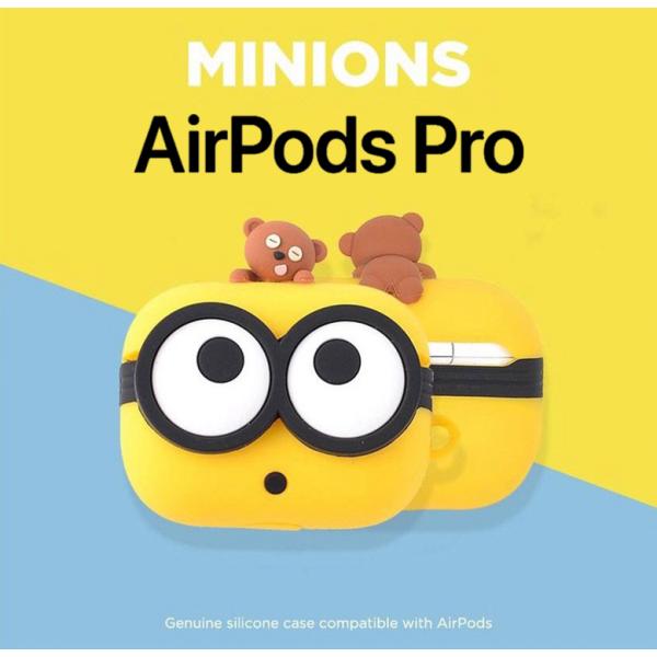 ミニオンズ 画像 イラスト 映画 ボブ 声優 ティム キャラ弁 Minions Airpods Pro Genuine Silicone Case Bob ミニオンズ ミニオン エアーポッズプロ シリコン ケース Usj カバー 人気 可愛い 公式 グッズ キャラクター 代購幫