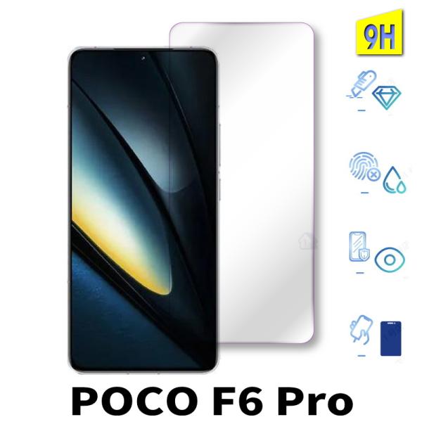 二次強化 POCO F6 Pro ガラスフィルム poco f6 pro 保護フィルム  ガラスフィルム 保護シート POCO F6 Pro フィルム
