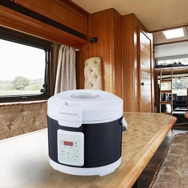 車載用 3L 旅行用炊飯器 12V 24V 保温用 ポータブルフードスチーマー スタイル B