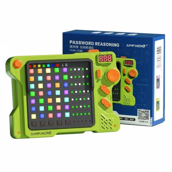 論理思考パズル 集中力 知能訓練ゲーム機 段階式難易度 記憶力トレーニングおもちゃ 順序モード 光るパズルゲーム機 持ち運びやすい 知育遊具 男の子用 ギフト用