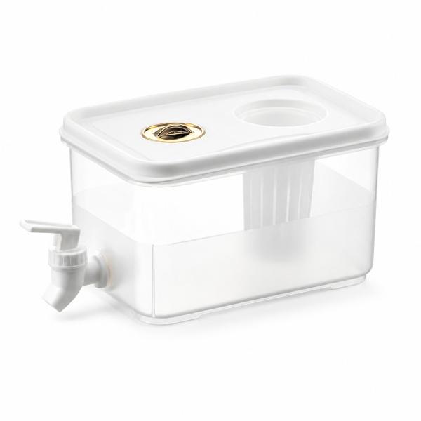 デスクトップ水槽 水換え蛇口付き プラスチック
