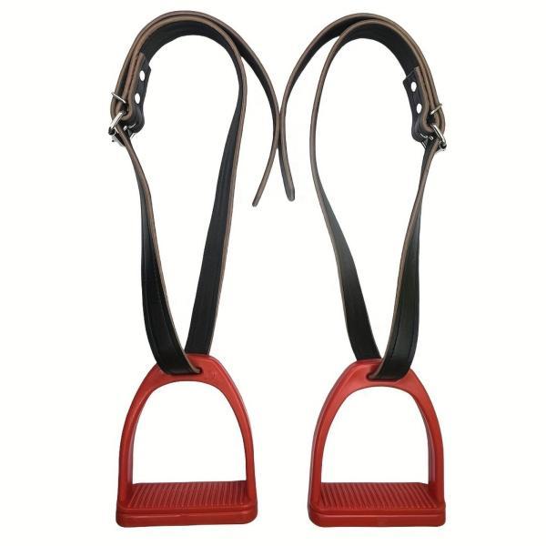 商品情報 Equestrian / Product Description complete riding set includes a pair of classic English-style stirrups with leathers / bro