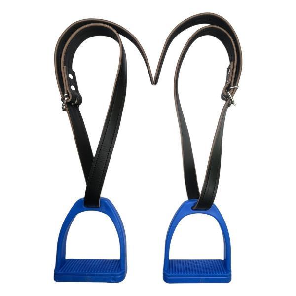 商品情報 Equestrian / Product Description complete riding set includes a pair of classic English-style stirrups with leathers / bro