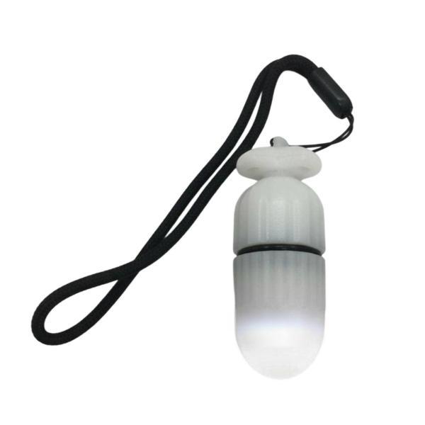 ダイビングシグナルライト LEDビーコン 高可視性 夜間対応 100m防水 機材に干渉少 29g軽量 省荷重 取り付け簡便 14cmランヤード 同行者識別 レジャー潜水に適用