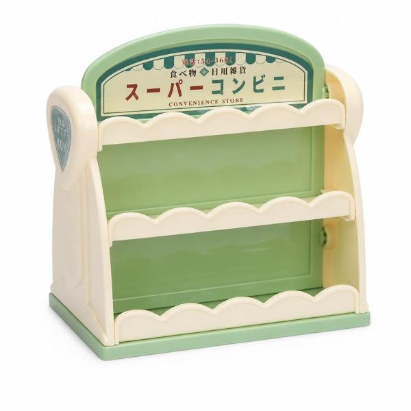 ドールハウス用ミニチュア両面ディスプレイ棚