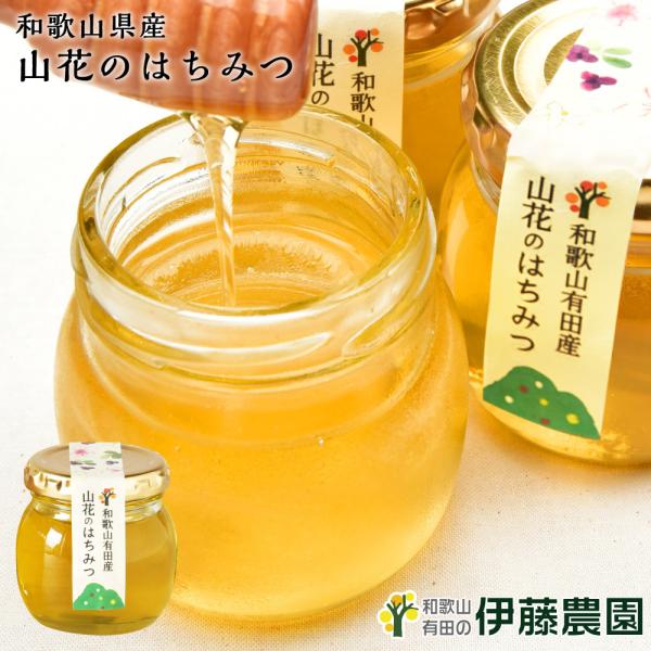 伊藤農園 山花 はちみつ 百花蜜 純粋 和歌山産 蜂蜜 100gお試し 伊藤農園 山花 はちみつ 百花蜜 純粋 和歌山産 蜂蜜 100gお試し