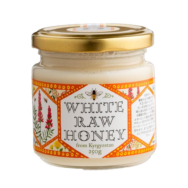 他サイト： キルギスの白いはちみつ 250g　完全非加熱生はちみつ・無農薬（エコチャージジャパン）の商品画像