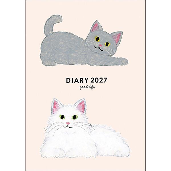 グリーティングライフ 2027年 ダイアリー 1月始まり B6 [マンスリー+ウィークリー] CD-1434-YZ 米津祐介 (ソフトカバー)