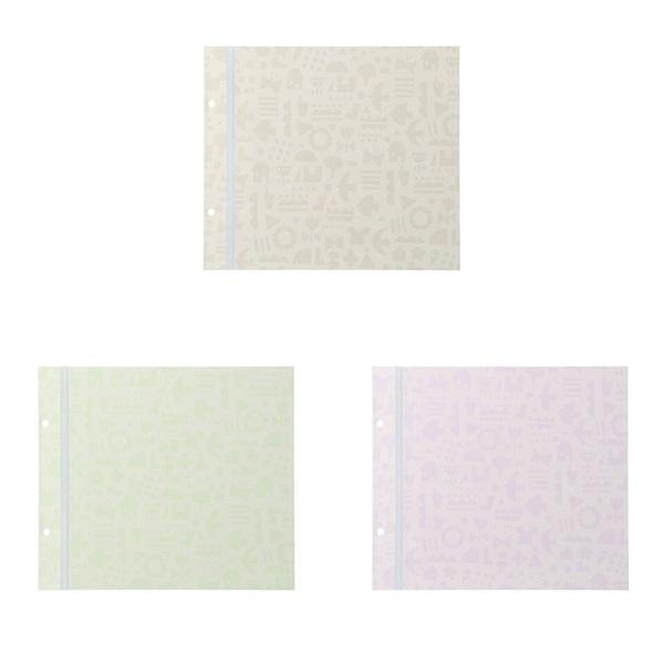 マークス デコラ フリー台紙アルバムリフィル ノルディック DCP-AL27-RFL 6枚12P 手づくりアルバム用台紙